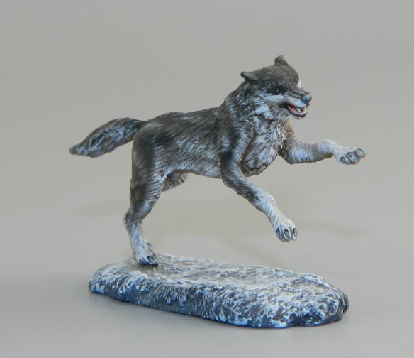 Winter Wolf Stalking