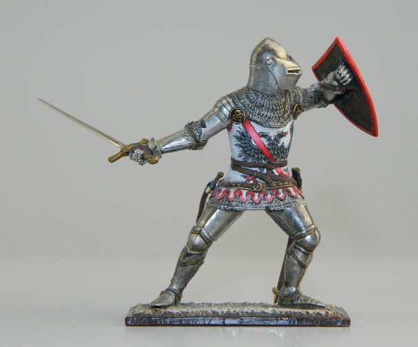 14th Century Knight with Sword