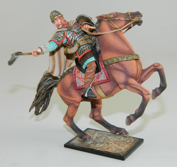 Norman Knight Charging with Axe