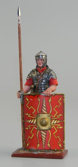Roman Legionnaire with Pilum & Shield