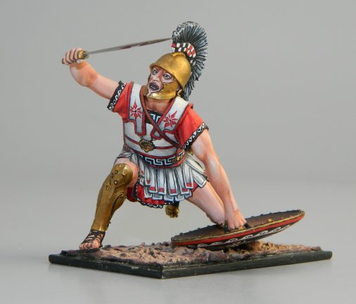 Hoplite Crouching w/Sword & Shield