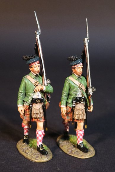 Two Highlanders, Simcoe's Rangers
