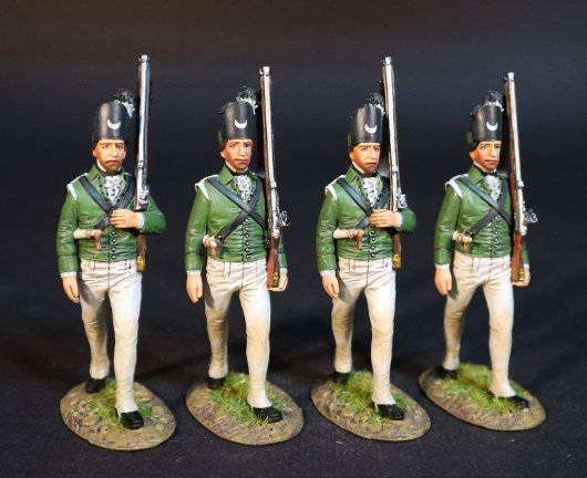 Four Riflemen, Simcoe's Rangers