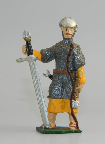 Medieval Warrior with Large Sword