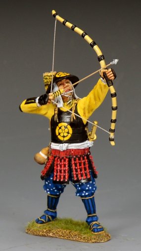 Ashigaru Archer About To Launch An Arrow