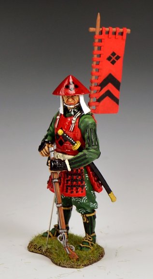 Ashigaru Arquebusier On Guard - Eastern Army