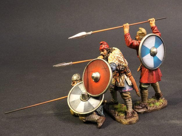 Saxon Fyrdmen with Spears