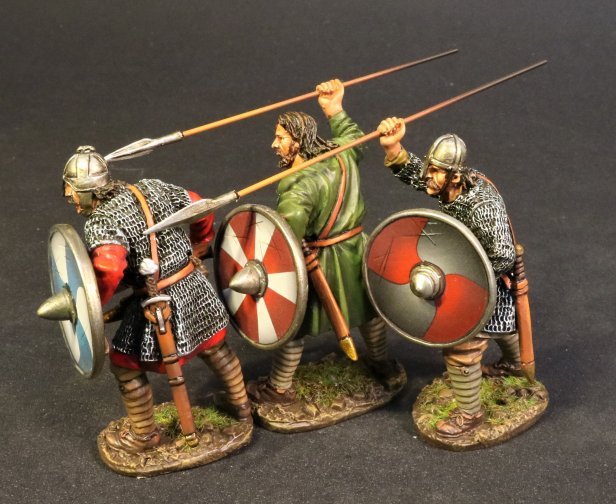 Saxon Fyrdmen Shieldwall