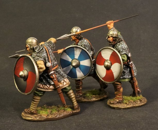 Saxon Fyrdmen Shieldwall