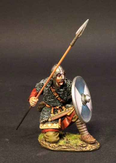 Saxon Fyrdman Kneeling