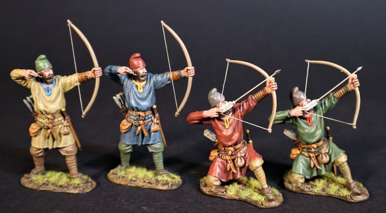Four Saxon Archers