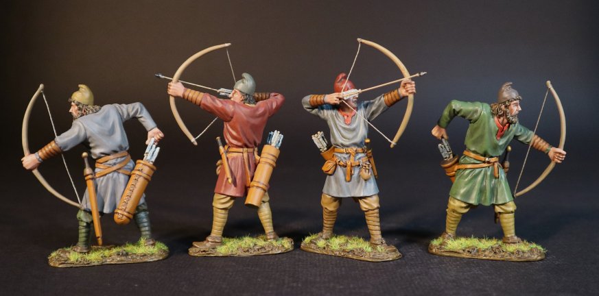 Four Saxon Archers