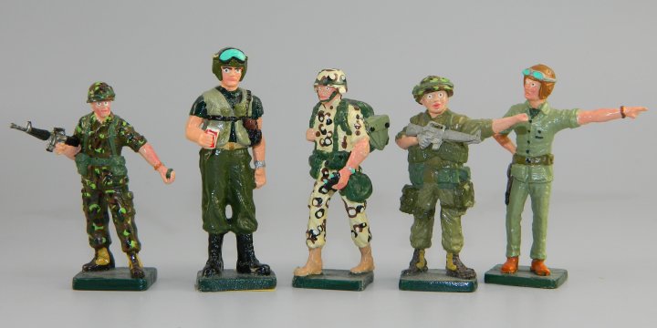 5 Modern US Marines - Sea Soldiers