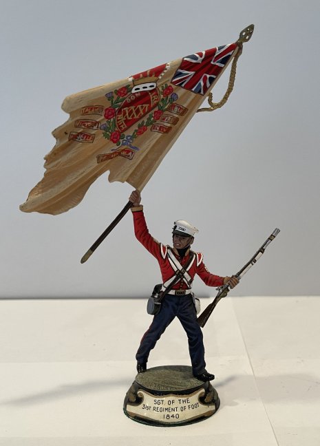 Sergeant of the 31st Regiment of Foot, 1840