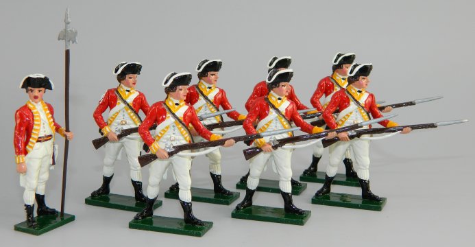 British Infantry - American War of Independence