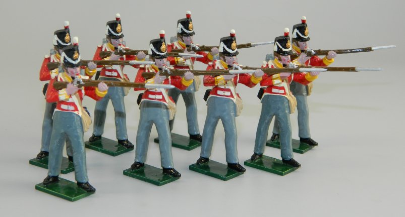 British Infantry of the Line, Battle of Waterloo