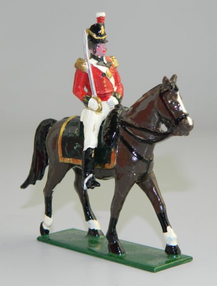 Mounted Field Officer, British Infantry of the Line, 1812