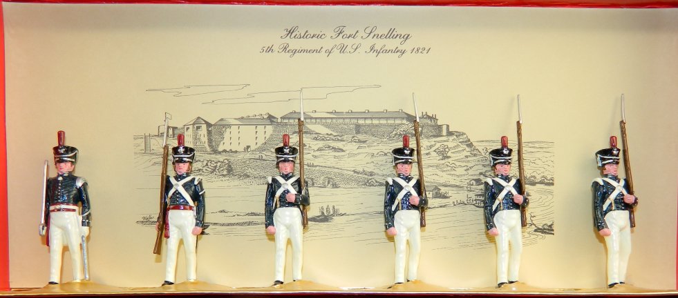 Historic Fort Snelling, 5th Regt of US Infantry, 1821