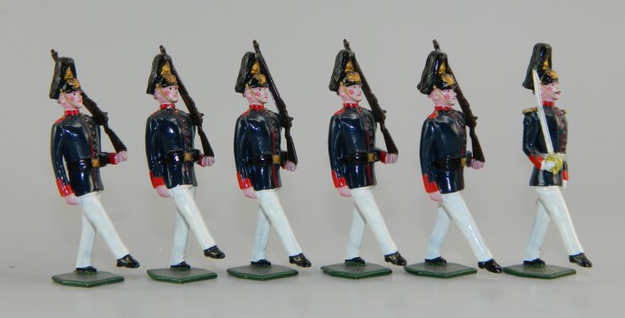 Prussian Infantry at the March