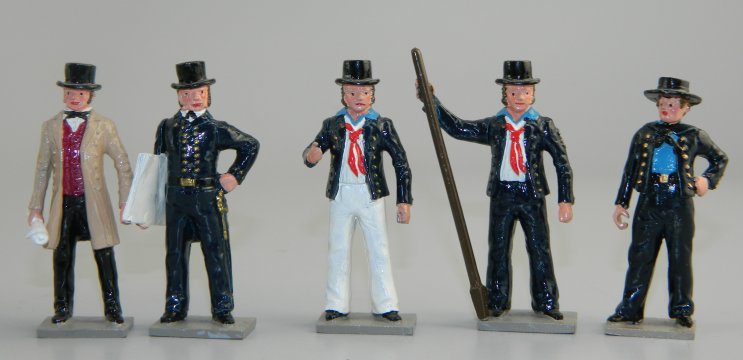 Civilian/Navy Figures