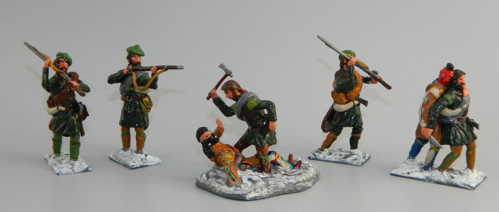 Rogers Rangers & Indians Combat Set Combat Set