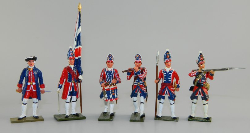 Jacobite Rebellion British Soldiers