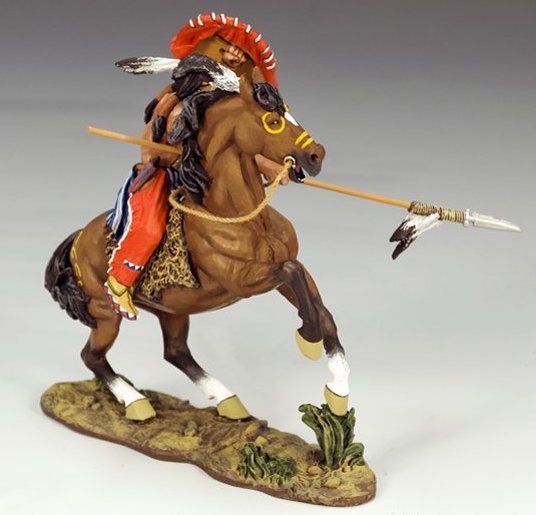 Mounted Warrior with Lance