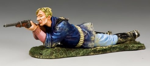 Lying Firing Carbine