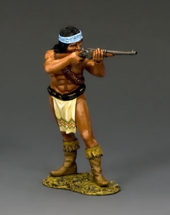 Apache Standing Firing