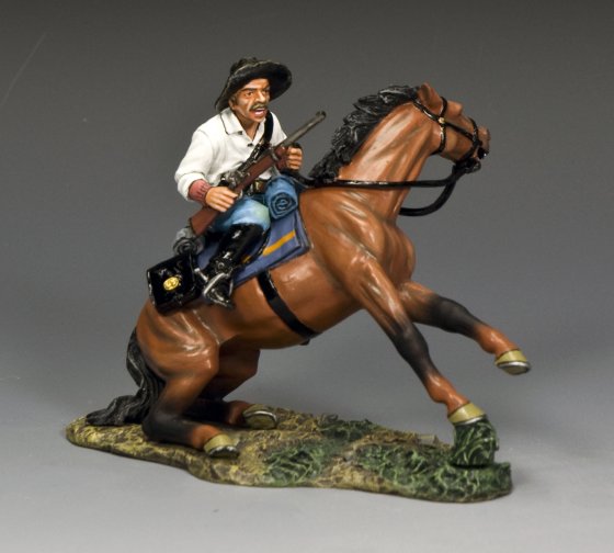 "Taking a Fall" 7th Cavalry Trooper