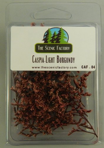 Caspia Flowers - Light Burgundy