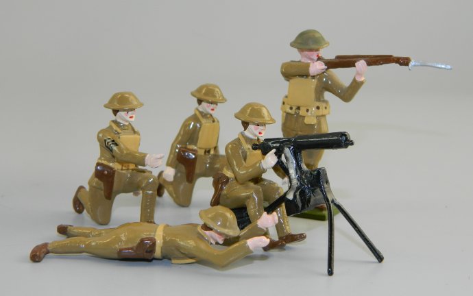 WWI Machine Gun Set