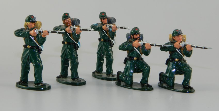 Berdan's Sharpshooters Firing