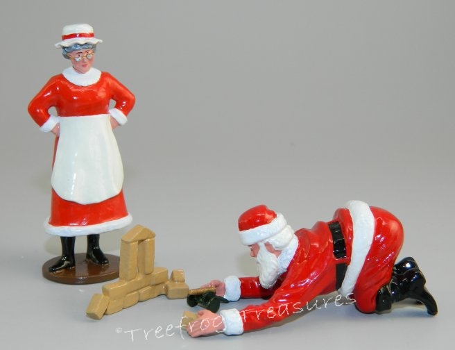 "Boys will be Boys" Santa Playing