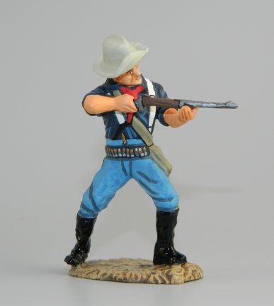 Standing Cavalryman Firing Rifle