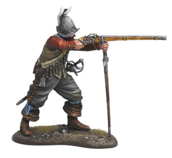 Spanish Tercio Musketeer Firing