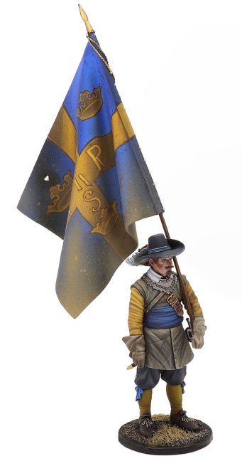 Thirty Years War Swedish Standard Bearer