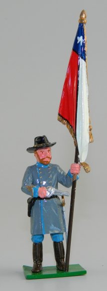 3rd Texas CSA Flagbearer