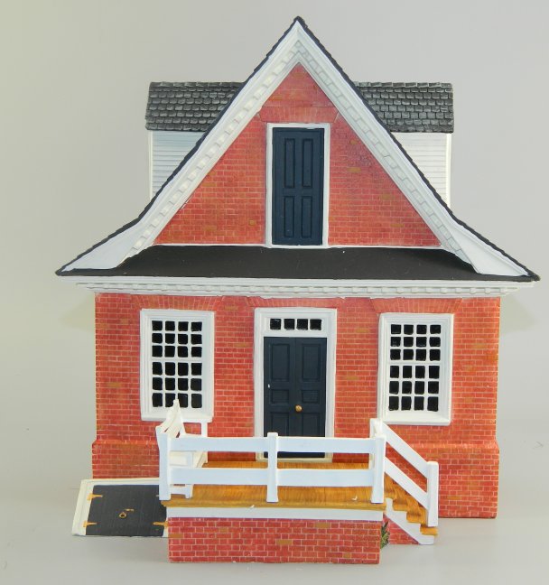 Brick Tavern Front with Porch