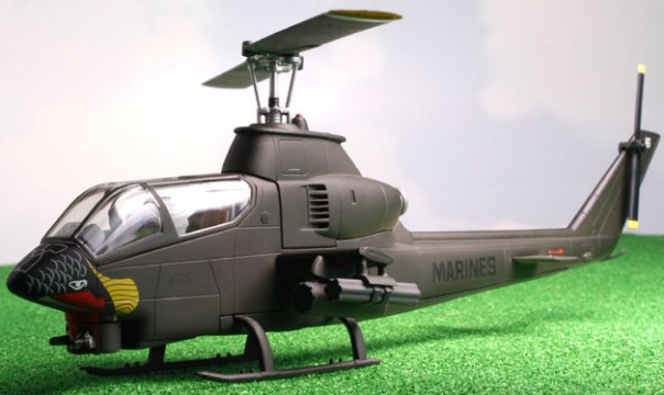 AH-1G Huey Cobra Attack Helicopter USMC