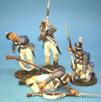 Scott’s Brigade, 4 Wounded Figures