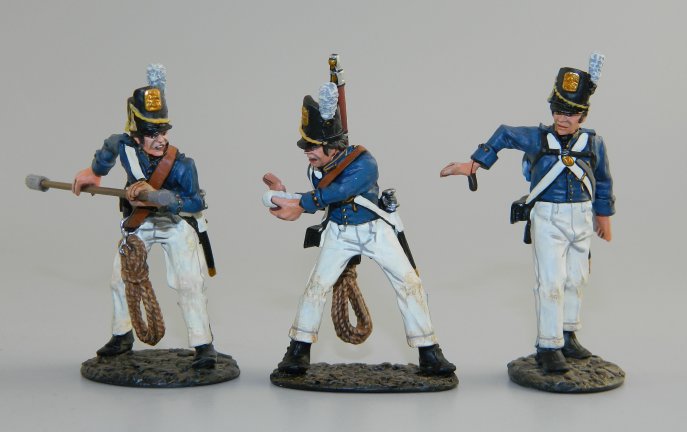 US Corps of Artillery, 3 Crew Loading