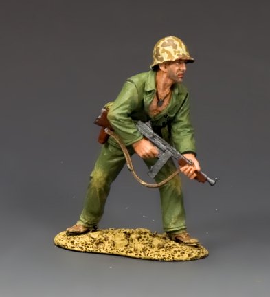 Marine w/Tommy Gun