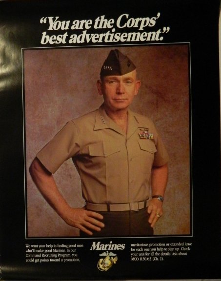 You Are the Corps’ Best Advertisement