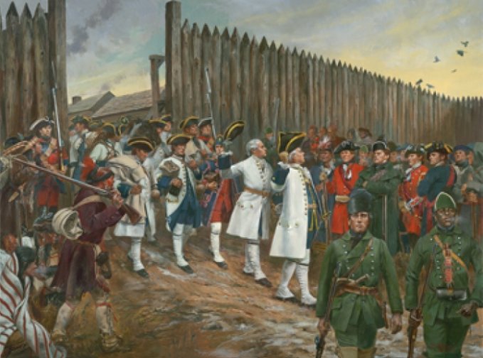 Unlocking the Frontier, November 29, 1760 - Artist Proof