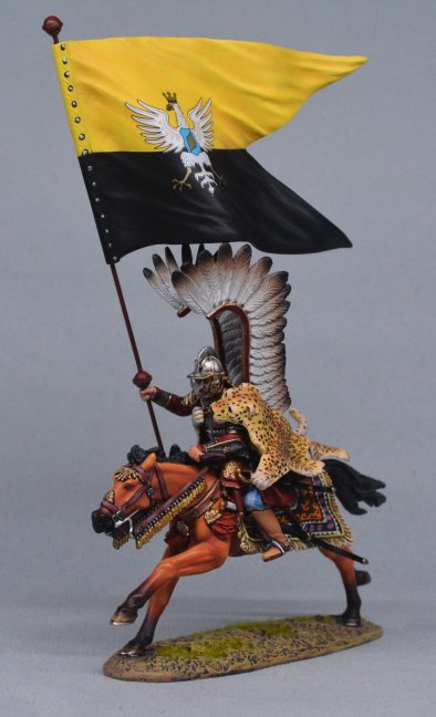 Charging Hussar Flagbearer