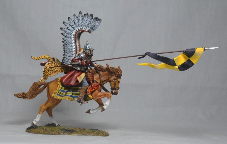 Charging Hussar with Lance Pennant