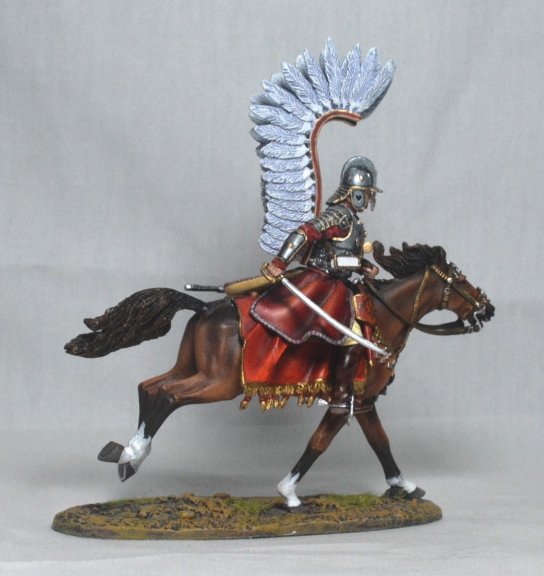 Winged Hussar Charging with Sword