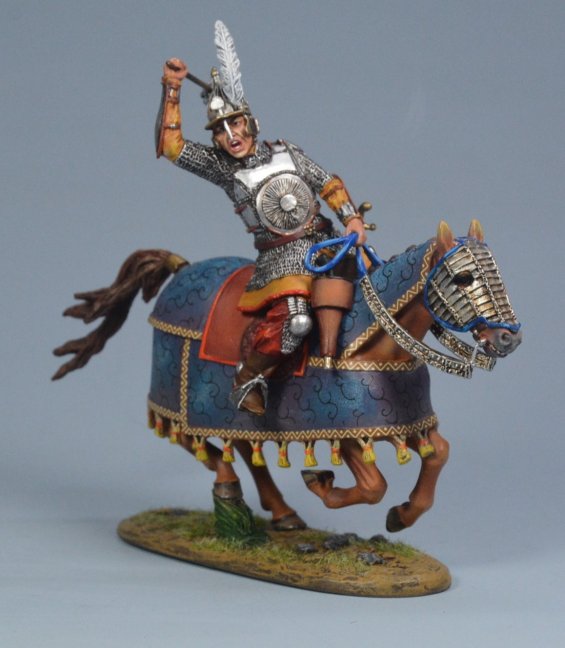 Ottoman Cavalry Wielding Mace - Silver