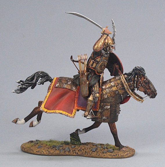 Ottoman Cavalry Attacking with Saber - Gold